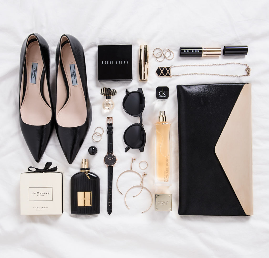 Essential Accessories Flat Lay - Designer Edition