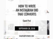 How To Write An Instagram Bio That Converts - whatshepictures.com